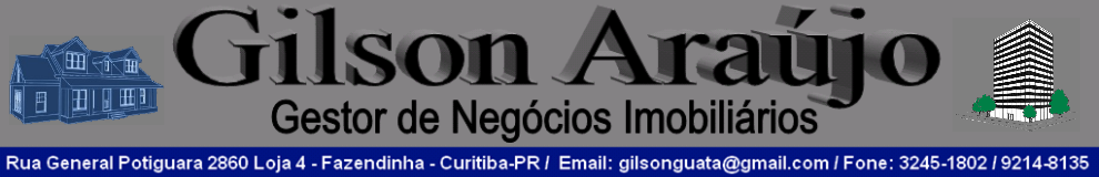 Gilson Araújo - Gestor de Negócios Imobiliários